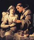Cornelis Cornelisz Van Haarlem The Monk and the Nun painting
